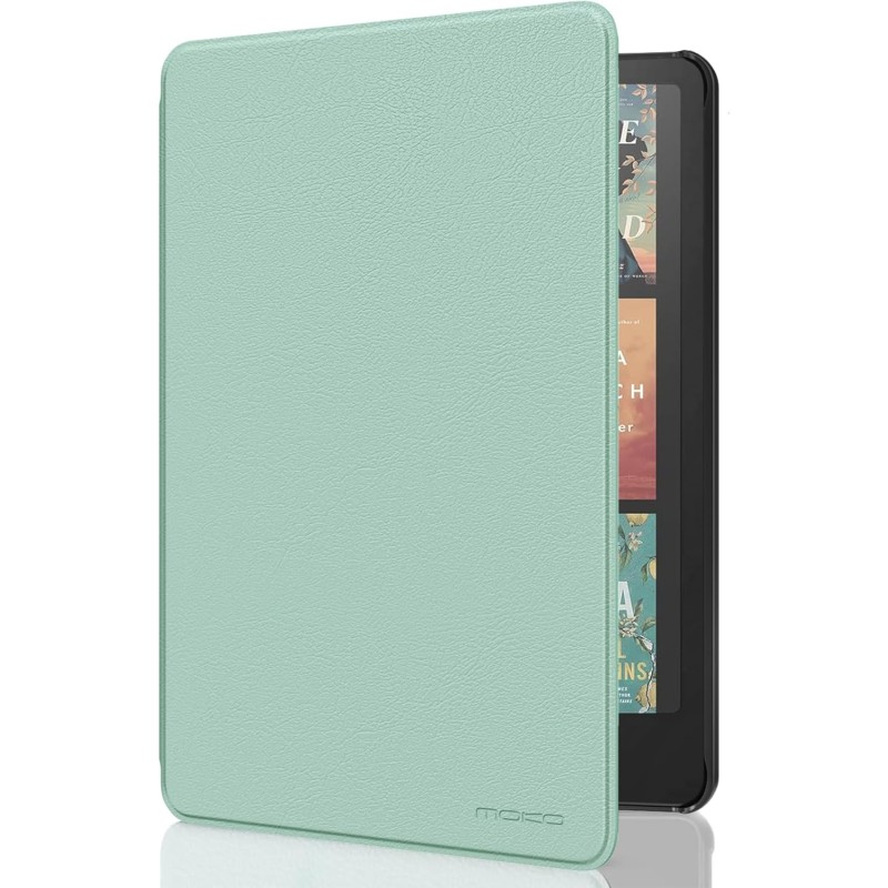 Moko étui compatible avec 7" kindle paperblanc (12th generation-2024) and kindle colorsoft signature edition 2024, etui léger av