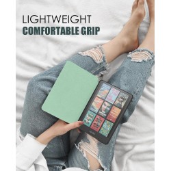 Moko étui compatible avec 7" kindle paperblanc (12th generation-2024) and kindle colorsoft signature edition 2024, etui léger av