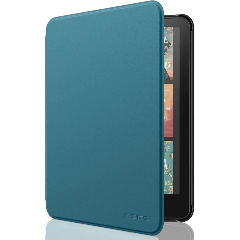 Moko étui compatible avec 7" kindle paperblanc (12th generation-2024) and kindle colorsoft signature edition 2024, etui léger av