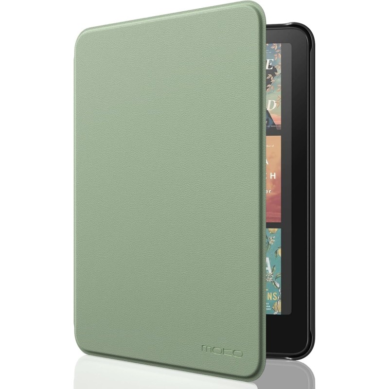 Moko étui compatible avec 7" kindle paperblanc (12th generation-2024) and kindle colorsoft signature edition 2024, etui léger av