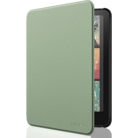 Moko étui compatible avec 7" kindle paperblanc (12th generation-2024) and kindle colorsoft signature edition 2024, etui léger av