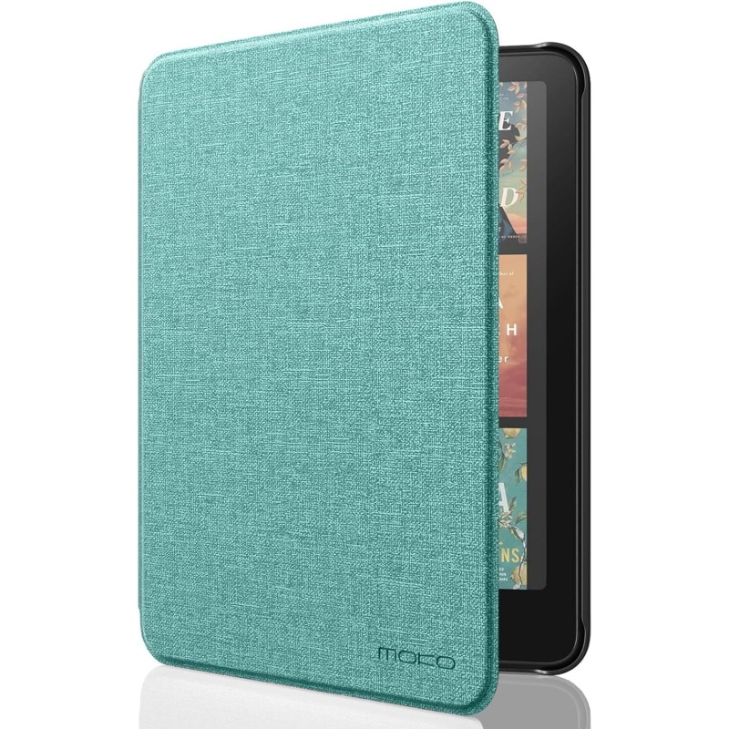 Moko étui compatible avec 7" kindle paperblanc (12th generation-2024) and kindle colorsoft signature edition 2024, etui léger av