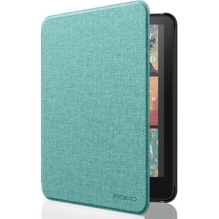 Moko étui compatible avec 7" kindle paperblanc (12th generation-2024) and kindle colorsoft signature edition 2024, etui léger av