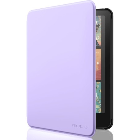Moko étui compatible avec 7" kindle paperblanc (12th generation-2024) and kindle colorsoft signature edition 2024, etui léger av