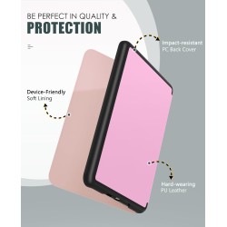 Moko étui compatible avec 7" kindle paperblanc (12th generation-2024) and kindle colorsoft signature edition 2024, etui léger av