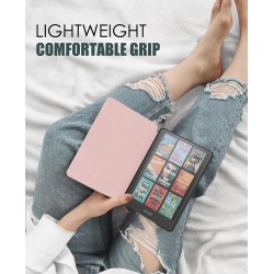Moko étui compatible avec 7" kindle paperblanc (12th generation-2024) and kindle colorsoft signature edition 2024, etui léger av