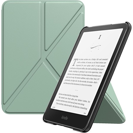 Moko coque pour new 7" kindle paperblanc (12th generation-2024) and kindle colorsoft signature edition 2024, coque verticale en 