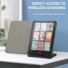 Moko coque pour new 7" kindle paperblanc (12th generation-2024) et kindle colorsoft signature edition 2024, coque verticale en o
