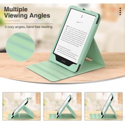 Moko étui pour 7"/6.8" kindle paperblanc (12th/11th gen.,2024/2021)&kindle colorsoft signature edition(1st gen.,2024), coque de 