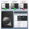 Moko étui pour 7"/6.8" kindle paperblanc (12th/11th gen.,2024/2021)&kindle colorsoft signature edition(1st gen.,2024), coque de 