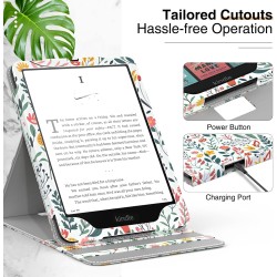 Moko étui pour 7"/6.8" kindle paperblanc (12th/11th gen.,2024/2021)&kindle colorsoft signature edition(1st gen.,2024), coque de 