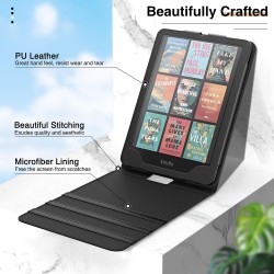 Moko étui pour 7"/6.8" kindle paperblanc (12th/11th gen.,2024/2021)&kindle colorsoft signature edition(1st gen.,2024), coque de 