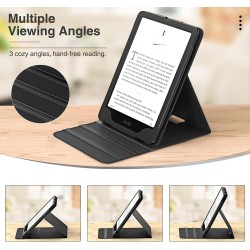 Moko étui pour 7"/6.8" kindle paperblanc (12th/11th gen.,2024/2021)&kindle colorsoft signature edition(1st gen.,2024), coque de 