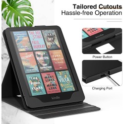 Moko étui pour 7"/6.8" kindle paperblanc (12th/11th gen.,2024/2021)&kindle colorsoft signature edition(1st gen.,2024), coque de 