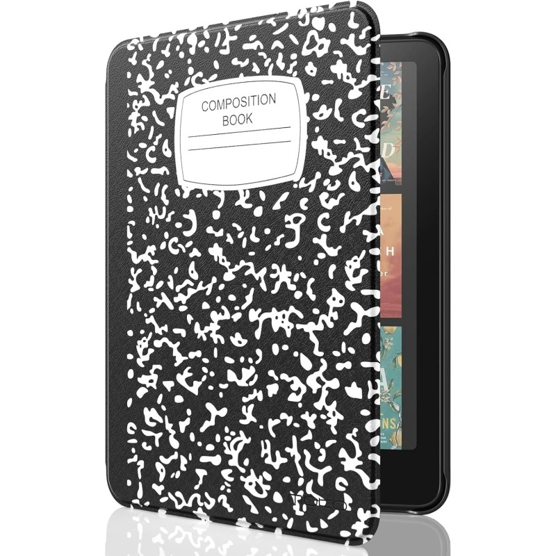 Moko étui compatible avec 7" kindle paperblanc (12th generation-2024) and kindle colorsoft signature edition 2024, etui léger av