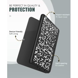 Moko étui compatible avec 7" kindle paperblanc (12th generation-2024) and kindle colorsoft signature edition 2024, etui léger av