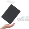 Cobak étui pour 7" kindle paperblanc 2024 (12e génération) et kindle colorsoft signature edition, coque fine et léger, housse ré