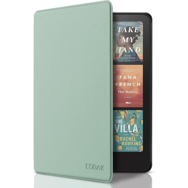 Cobak étui pour 7" kindle paperblanc 2024 (12e génération) et kindle colorsoft signature edition, coque fine et léger, housse ré