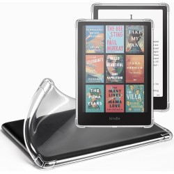 Cobak étui transparent pour kindle paperblanc 12ème génération (2024) et kindle colorsoft signature edition - housse souple et l