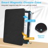 DMluna Étui Slimshell pour Kobo Clara Colour/BW/ 2E, Tolino Shine Colour/Shine 5/4, Coque de Protection Magnétique avec Fonction