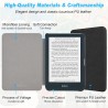 DMluna Étui Slimshell pour Kobo Clara Colour/BW/ 2E, Tolino Shine Colour/Shine 5/4, Coque de Protection Magnétique avec Fonction