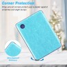 DMluna Étui Slimshell pour Kobo Clara Colour/BW/ 2E, Tolino Shine Colour/Shine 5/4, Coque de Protection Magnétique avec Fonction