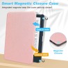 DMluna Étui Slimshell pour Kobo Clara Colour/BW/ 2E, Tolino Shine Colour/Shine 5/4, Coque de Protection Magnétique avec Fonction