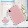 DMluna Étui Slimshell pour Kobo Clara Colour/BW/ 2E, Tolino Shine Colour/Shine 5/4, Coque de Protection Magnétique avec Fonction