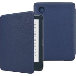 DMluna Étui Slimshell pour Kobo Clara Colour/BW/ 2E, Tolino Shine Colour/Shine 5/4, Coque de Protection Magnétique avec Fonction