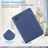 DMluna Étui Slimshell pour Kobo Clara Colour/BW/ 2E, Tolino Shine Colour/Shine 5/4, Coque de Protection Magnétique avec Fonction