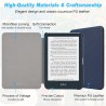 DMluna Étui Slimshell pour Kobo Clara Colour/BW/ 2E, Tolino Shine Colour/Shine 5/4, Coque de Protection Magnétique avec Fonction
