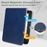 DMluna Étui Slimshell pour Kobo Clara Colour/ BW/ 2E, Tolino Shine Colour/Shine 5/4, Coque de Protection Magnétique avec Fonctio