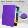 DMluna Étui Slimshell pour Kobo Clara Colour/BW/ 2E, Tolino Shine Colour/Shine 5/4, Coque de Protection Magnétique avec Fonction