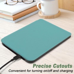 DMluna Étui Slimshell pour Kobo Clara Colour/BW/ 2E, Tolino Shine Colour/Shine 5/4, Coque de Protection Magnétique avec Fonction
