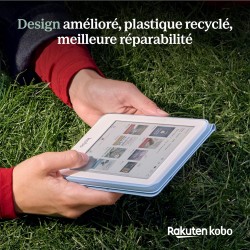 Kobo Clara Colour | Liseuse eBook Couleur | Écran Couleur E Ink Kaleido™ 3 sans Reflets de 6" | Option Mode Sombre | Étanche | L