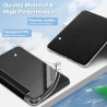 FINTIE Étui pour 6" Kindle (11e Génération, Modèle 2024/2022), Étui Transparent en TPU Souple Housse Veille/Réveil Auto, Noir