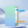 FINTIE Étui pour 6" Kindle (11e Génération, Modèle 2024/2022), Étui Transparent en TPU Souple Housse Veille/Réveil Auto, Ombre L