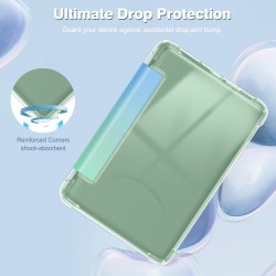 FINTIE Étui pour 6" Kindle (11e Génération, Modèle 2024/2022), Étui Transparent en TPU Souple Housse Veille/Réveil Auto, Ombre L