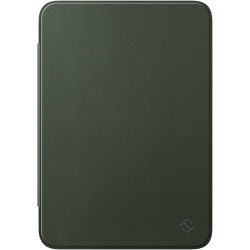 FINTIE Étui pour 6" Kindle (11e Génération, Modèle 2024/2022), Étui Transparent en TPU Souple Housse Veille/Réveil Auto, Vert Al
