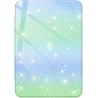 FINTIE Étui pour 6" Kindle (11e Génération, Modèle 2024/2022), Étui Transparent en TPU Souple Housse Veille/Réveil Auto, Vert/Bl
