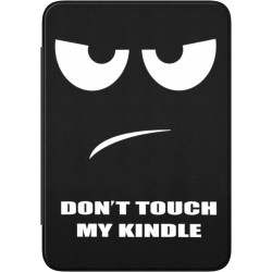 FINTIE Étui pour 6" Kindle (11e Génération, Modèle 2024/2022), Étui Transparent en TPU Souple Housse Veille/Réveil Auto, Don't T