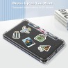 FINTIE Étui pour 6" Kindle (11e Génération, Modèle 2024/2022), Étui Transparent en TPU Souple Housse Veille/Réveil Auto, Fleur H