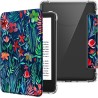 FINTIE Étui pour 6" Kindle (11e Génération, Modèle 2024/2022), Étui Transparent en TPU Souple Housse Veille/Réveil Auto, Jungle 