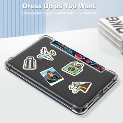 FINTIE Étui pour 6" Kindle (11e Génération, Modèle 2024/2022), Étui Transparent en TPU Souple Housse Veille/Réveil Auto, Jungle 