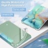 FINTIE Étui pour 6" Kindle (11e Génération, Modèle 2024/2022), Étui Transparent en TPU Souple Housse Veille/Réveil Auto, Marbre 