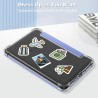 FINTIE Étui pour 6" Kindle (11e Génération, Modèle 2024/2022), Étui Transparent en TPU Souple Housse Veille/Réveil Auto, Bleu Ou