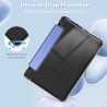 FINTIE Étui pour 6" Kindle (11e Génération, Modèle 2024/2022), Étui Transparent en TPU Souple Housse Veille/Réveil Auto, Bleu Ou