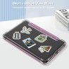 FINTIE Étui pour 6" Kindle (11e Génération, Modèle 2024/2022), Étui Transparent en TPU Souple Housse Veille/Réveil Auto, Violet 