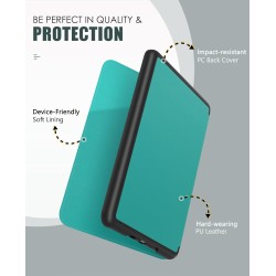 Moko étui compatible avec 7" kindle paperblanc (12th generation-2024) and kindle colorsoft signature edition 2024, etui léger av