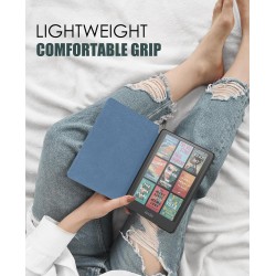 Moko étui compatible avec 7" kindle paperblanc (12th generation-2024) and kindle colorsoft signature edition 2024, etui léger av